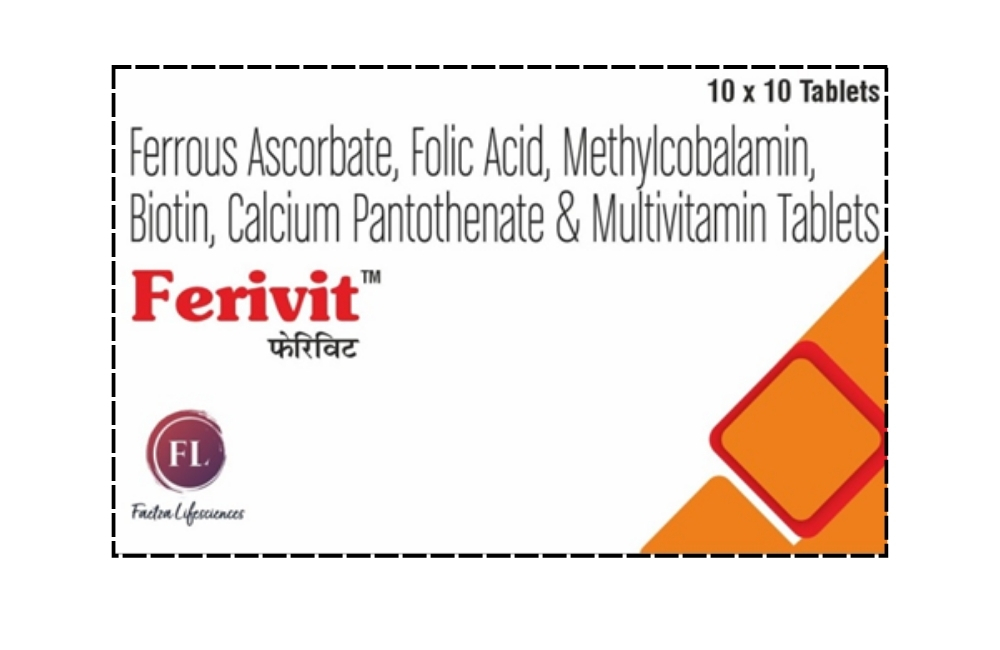 FERIVIT The capsule helps replenish vitamins and minerals (essential constituents of a balanced diet) and maintain good health.